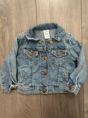 Carter's toddler denim jacket - Size: 18 months